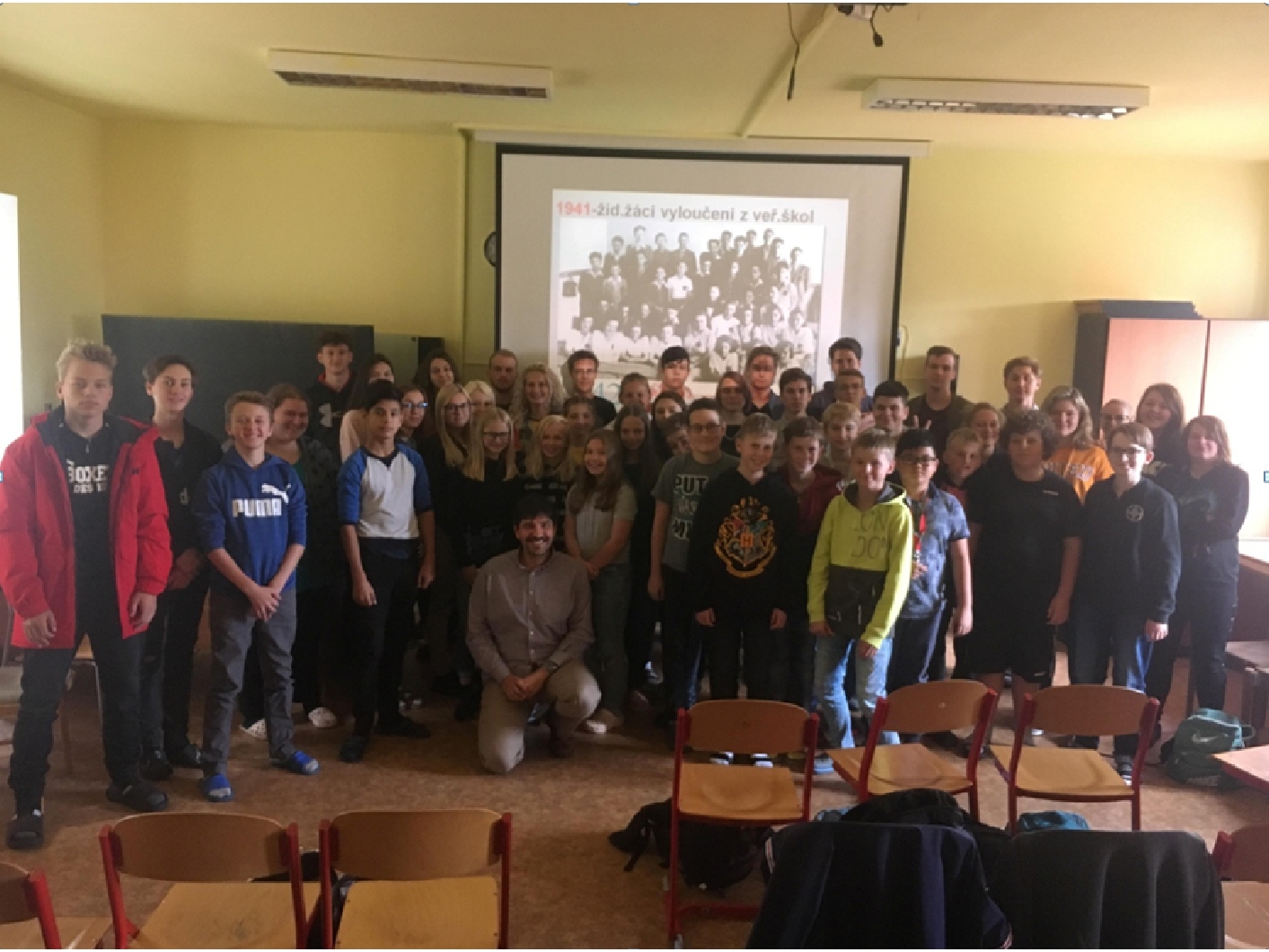 Svobodná chebská škola si připomněla 80. výročí vzniku 2. světové války Svobodná chebská škola si připomněla 80. výročí vzniku 2. světové války