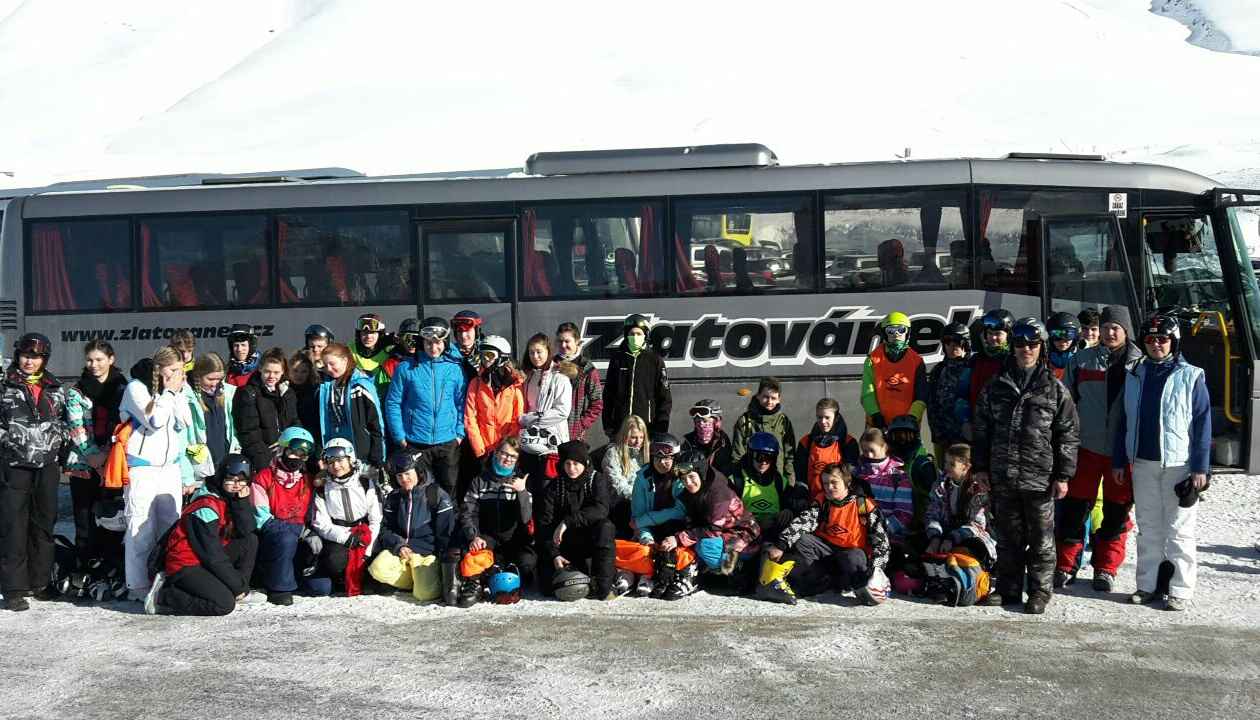 Pozdravy lyžařů z Rakouska