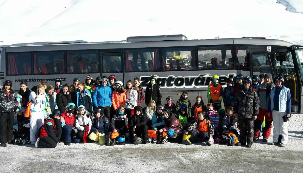 Pozdravy lyžařů z Rakouska Pozdravy lyžařů z Rakouska